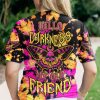 HELLO DARKNESS MY OLD FRIEND BUTTERFLY ALL OVER PRINT