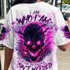 I AM WHO I AM SKULL ALL OVER PRINT