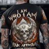 I AM WHO I AM SKULL ALL OVER PRINT