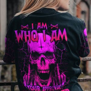 I AM WHO I AM SKULL ALL OVER PRINT
