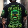 I CAN'T GO TO HELL SKULL ALL OVER PRINT