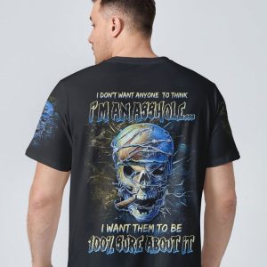 I DON'T WANT ANYONE SKULL ALL OVER PRINT