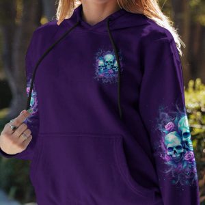 I HAVE THREE SIDES SKULL ALL OVER PRINT 1