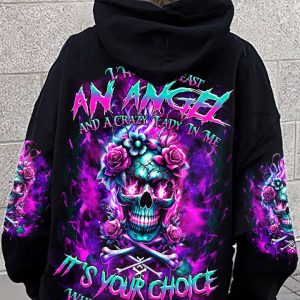 I HOLD A BEAST AN ANGEL SKULL ALL OVER PRINT