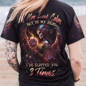 I MAY LOOK CALM REAPER ALL OVER PRINT