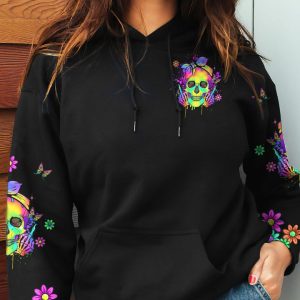 I NEED NEW HATERS COLORFUL SKULL ALL OVER PRINT 1