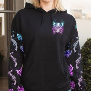 I WOKE UP TODAY SKULL ROSE ALL OVER PRINT 1