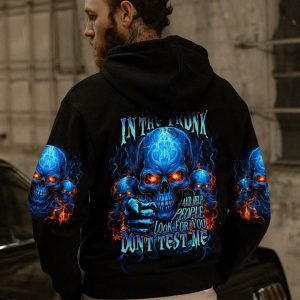 I'LL PUT YOU IN THE TRUNK SKULL ALL OVER PRINT