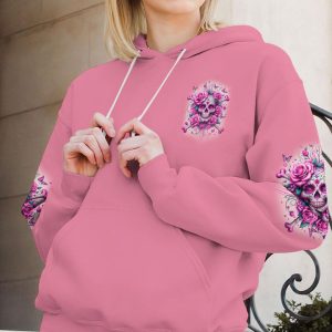 I'M A B DON'T TRY ME ROSE BONES SUGAR SKULL ALL OVER PRINT