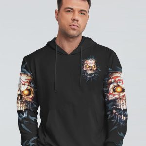 I'M A NICE PERSON SKULL ALL OVER PRINT