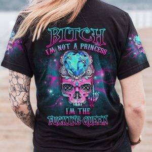 I'M THE FKING QUEEN SKULL ALL OVER PRINT