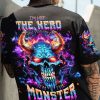 I'M THE MONSTER YOU NEEDED SKULL ALL OVER PRINT