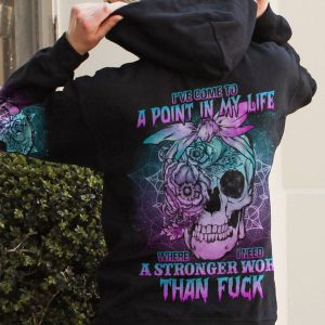 I'VE COME TO A POINT IN MY LIFE SKULL ALL OVER PRINT