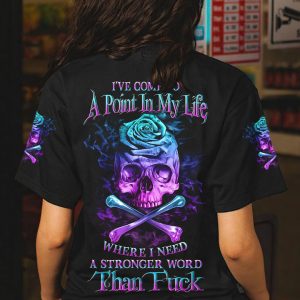 I'VE COME TO A POINT SKULL ALL OVER PRINT