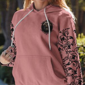 JUST A WOMAN WHO LOVES SKULL AND HAS TATTOOS ALL OVER PRINT 1