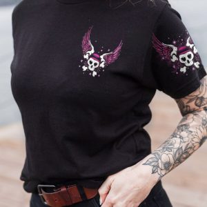 KARMA FAIRY SKULL WINGS BONES ALL OVER PRINT 1