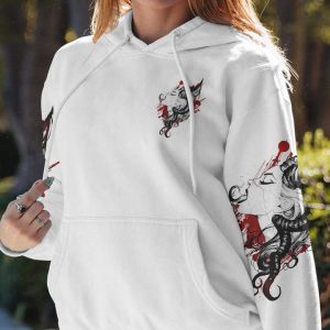 LOVE ME LIKE MY DEMONS DO SKULL ALL OVER PRINT 1