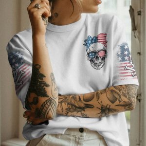 MY GIVE A F AMERICAN SKULL ALL OVER PRINT T SHIRT (2)