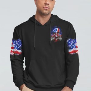 AMERICA LIVE IT LOVE IT OR GET THE HELL OUT ALL OVER PRINT HOODIE