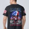 AMERICA LIVE IT LOVE IT OR GET THE HELL OUT ALL OVER PRINT T SHIRT