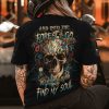AND INTO THE FOREST I GO SKULL ALL OVER PRINT T SHIRT