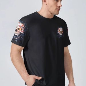 AT LEAST I'M DOING SOMETHING RIGHT REAPER ALL OVER PRINT T SHIRT