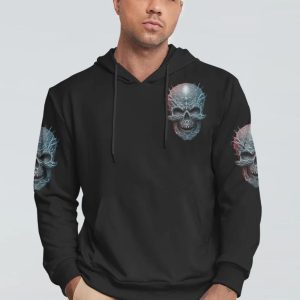 ATTITUDE PROBLEM MAD SKULL ALL OVER PRINT HOODIE (1)