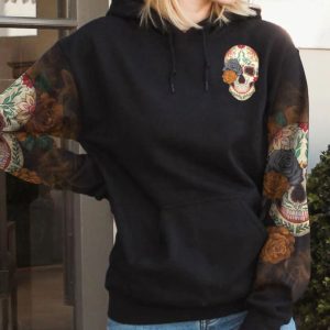 AWW MY MIDDLE FINGER LIKES YOU ALL OVER PRINT HOODIE