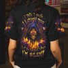BE CAREFUL WHEN I'M SILENT ALL OVER PRINT T SHIRT