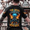 BRING BEER SKULL ALL OVER PRINT T SHIRT