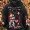BUCKLE UP BUTTERCUP SKULL ALL OVER PRINT HOODIE
