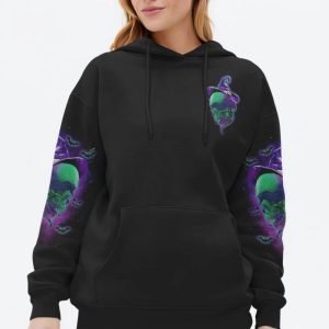 BUCKLE UP BUTTERCUP SKULL WITCH ALL OVER PRINT HOODIE (1)