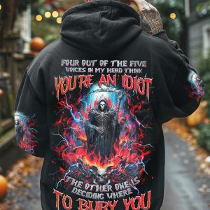 BURY YOU SKULL REAPER ALL OVER PRINT