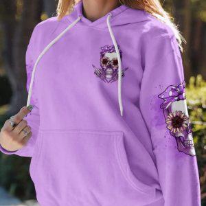 CAN YOU SEE THE F YOU SKULL HEADBAND ALL OVER PRINT HOODIE (1)