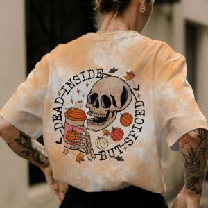 D INSIDE BUT SPICED ALL OVER PRINT T SHIRT