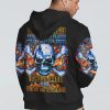 DID YOU KNOW FIRE SKULL BONE ALL OVER PRINT HOODIE