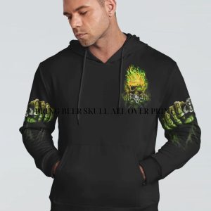 DILLIGAF FIRE SKULL G ALL OVER PRINT HOODIE (1)