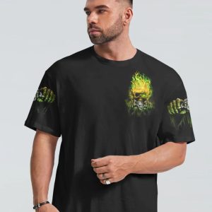 DILLIGAF FIRE SKULL G ALL OVER PRINT T SHIRT (1)