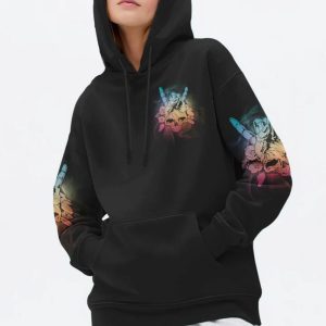 DON'T BE A LADY BE A LEGEND ALL OVER PRINT HOODIE (1)
