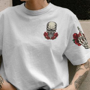  DON'T LIKE ME SKULL ROSE ANGRY ALL OVER PRINT T SHIRT (1)