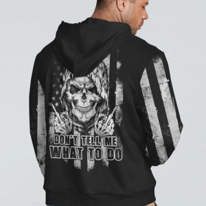 DON'T TELL ME WHAT TO DO REAPER ALL OVER PRINT HOODIE