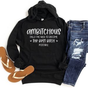 Funny Hoodie Ambchious Definition   Funny Gift