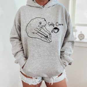 Funny Hoodie Self Care   Funny Gift