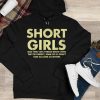 Funny Hoodie Short Girls God Only Lets Thing Grown Until  Funny Gift