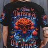 HELLO DARKNESS MY OLD FRIEND ROSE SKULL ALL OVER PRINT