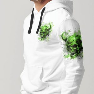 I'M NEVER ALONE SKULL DEMON ALL OVER PRINT 1