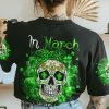IN MARCH WE WEAR GREEN SUGAR SKULL LEOPARD PATRICK'S DAY ALL OVER PRINT T SHIRT (1)