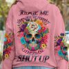 JUDGE ME WHEN FLOWER SKULL ALL OVER PRINT HOODIE
