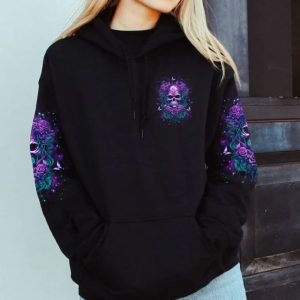 JUDGE ME WHEN SKULL ALL OVER PRINT HOODIE