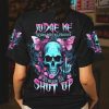 JUDGE ME WHEN SKULL BUTTERFLY ALL OVER PRINT T SHIRT